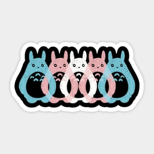 Trans Pride Forest Spirit Sticker